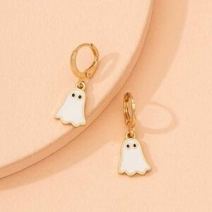 ghost charm earrings 👻